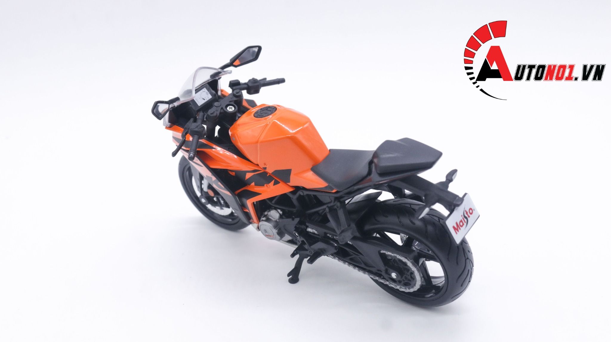  Mô hình xe KTM RC 390 không đế 1:12 Maisto MT039 