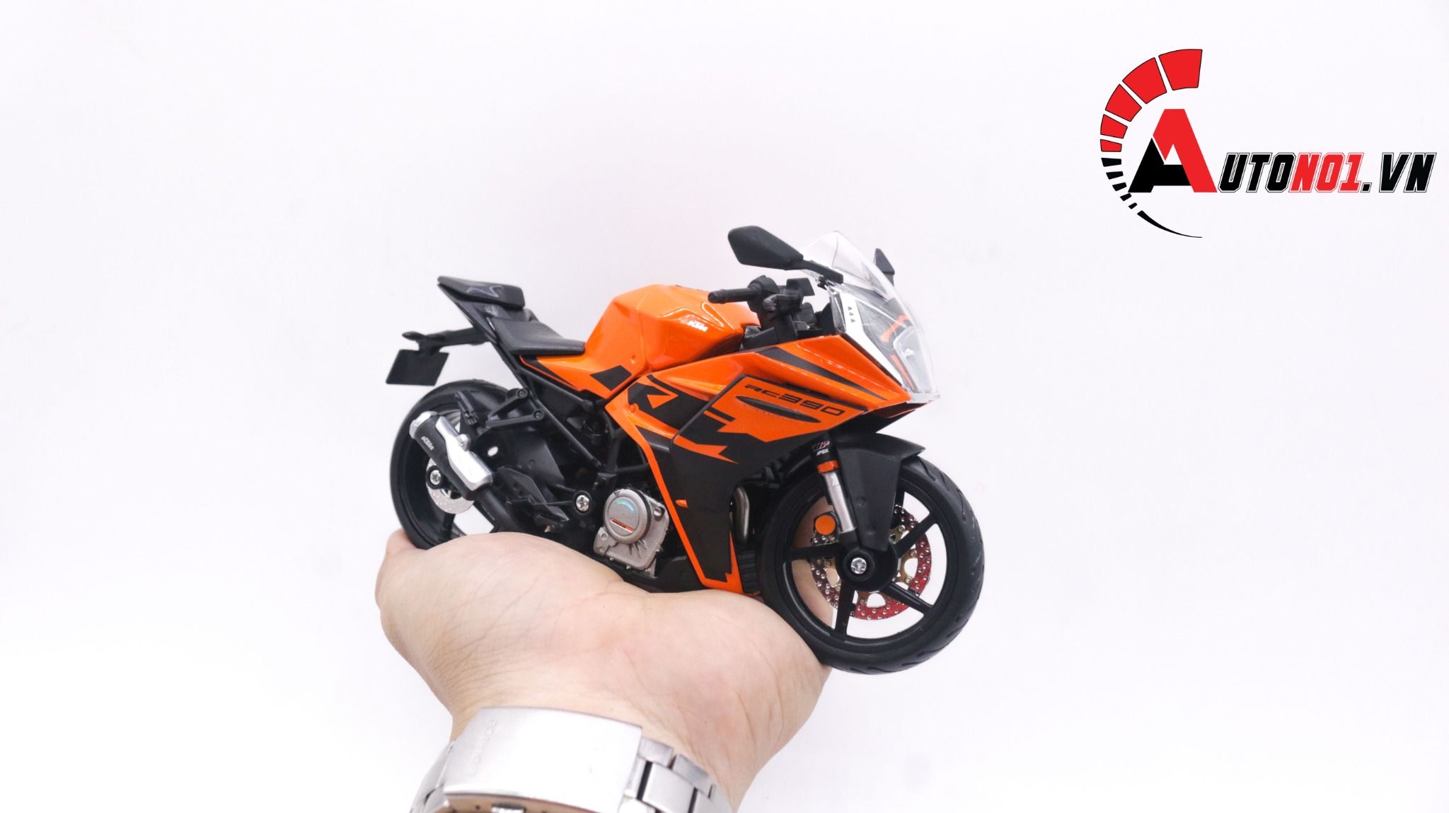 Mô hình xe KTM RC 390 không đế 1:12 Maisto MT039