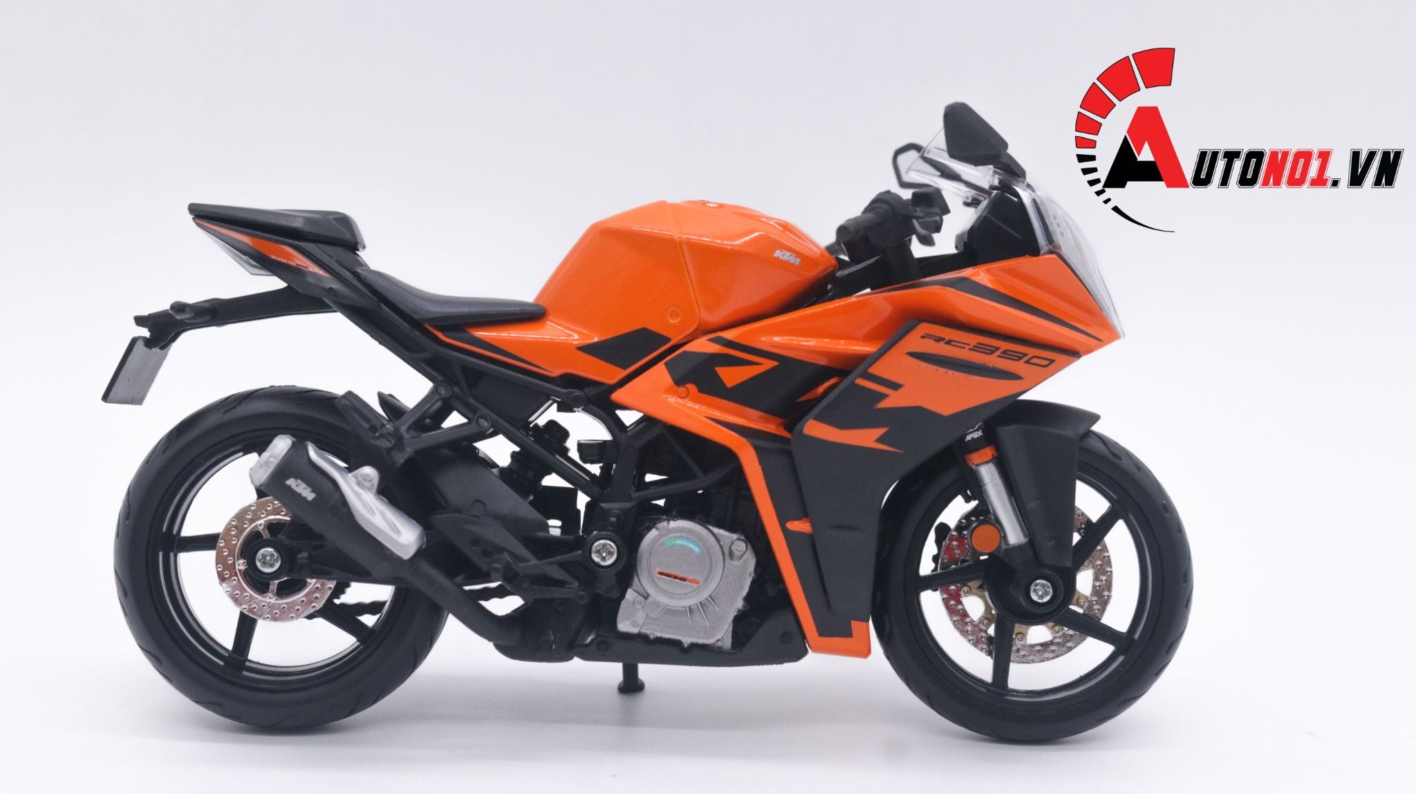  Mô hình xe KTM RC 390 không đế 1:12 Maisto MT039 