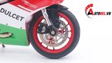  Mô hình xe Ducati 1199 panigale italy có đế có ben nâng 1:12 Jiaye Model MT041 