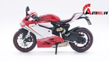  Mô hình xe Ducati 1199 panigale tricolor có đế có ben nâng 1:12 Jiaye Model MT040 