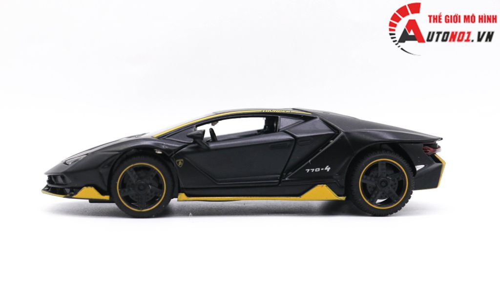 MÔ HÌNH LAMBORGHINI CENTENARIO LP770-4 MATT BLACK 1:32 TY MODELS 7790