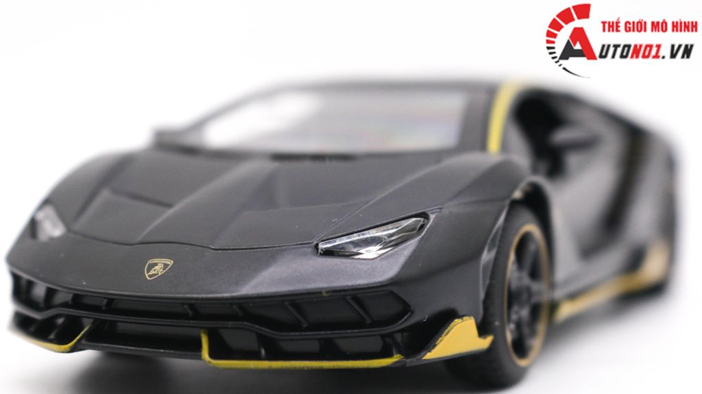 MÔ HÌNH LAMBORGHINI CENTENARIO LP770-4 MATT BLACK 1:32 TY MODELS 7790