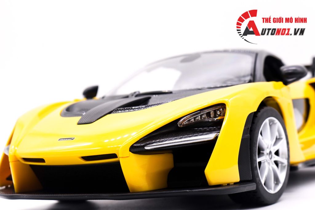 MÔ HÌNH XE ĐIỀU KHIỂN Ô TÔ MCLAREN SENNA YELLOW 1:14 RASTAR