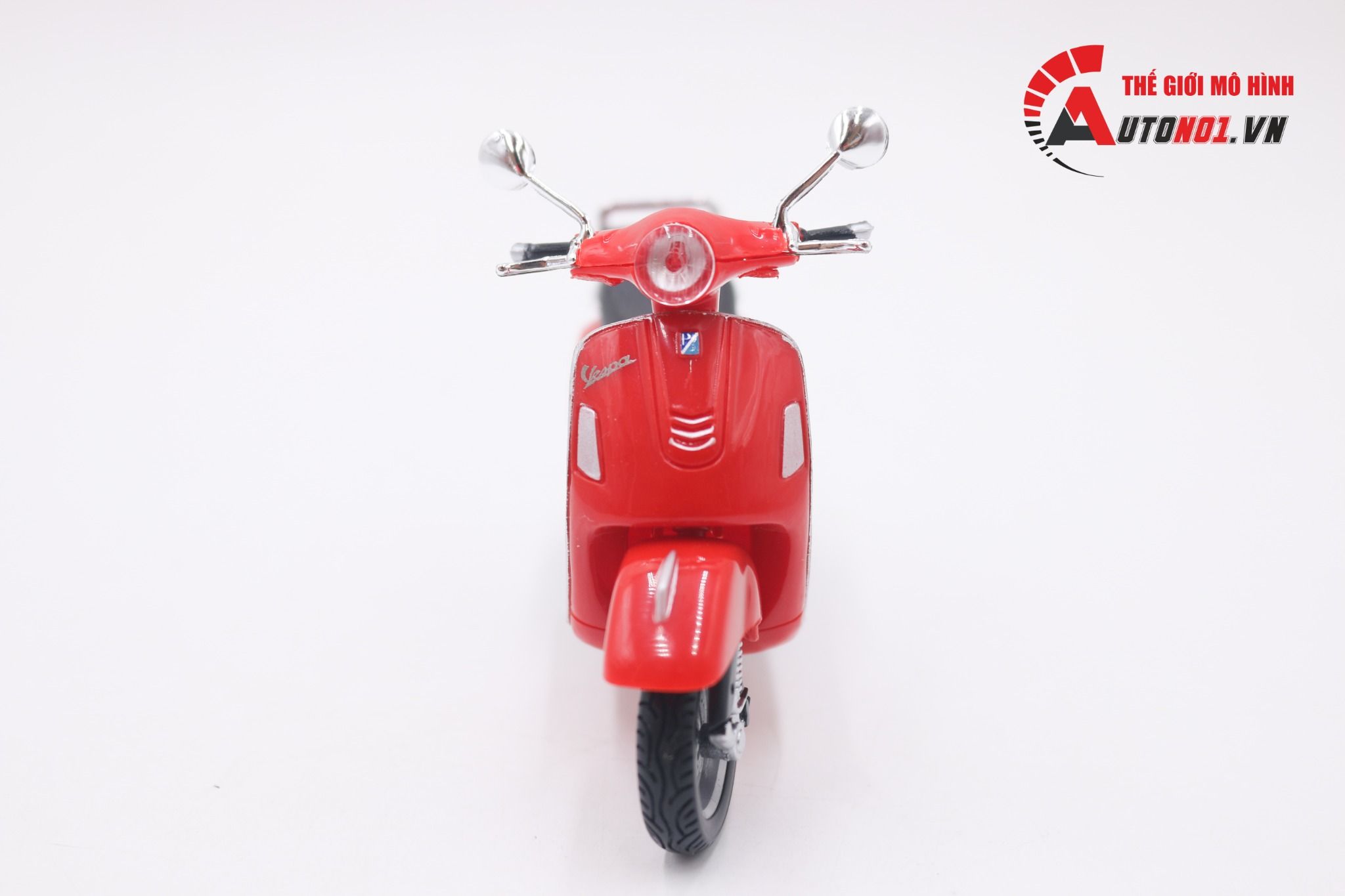  Mô hình xe Vespa gts 300 2017 red 1:18 Maisto 7070R 