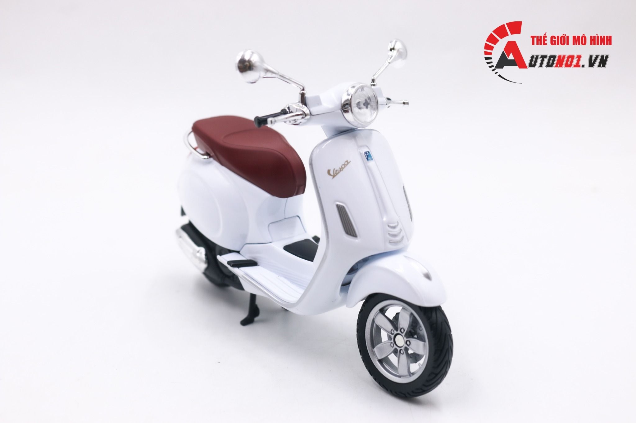 Mô hình xe Vespa primavera 150 1:12 Maisto 7447