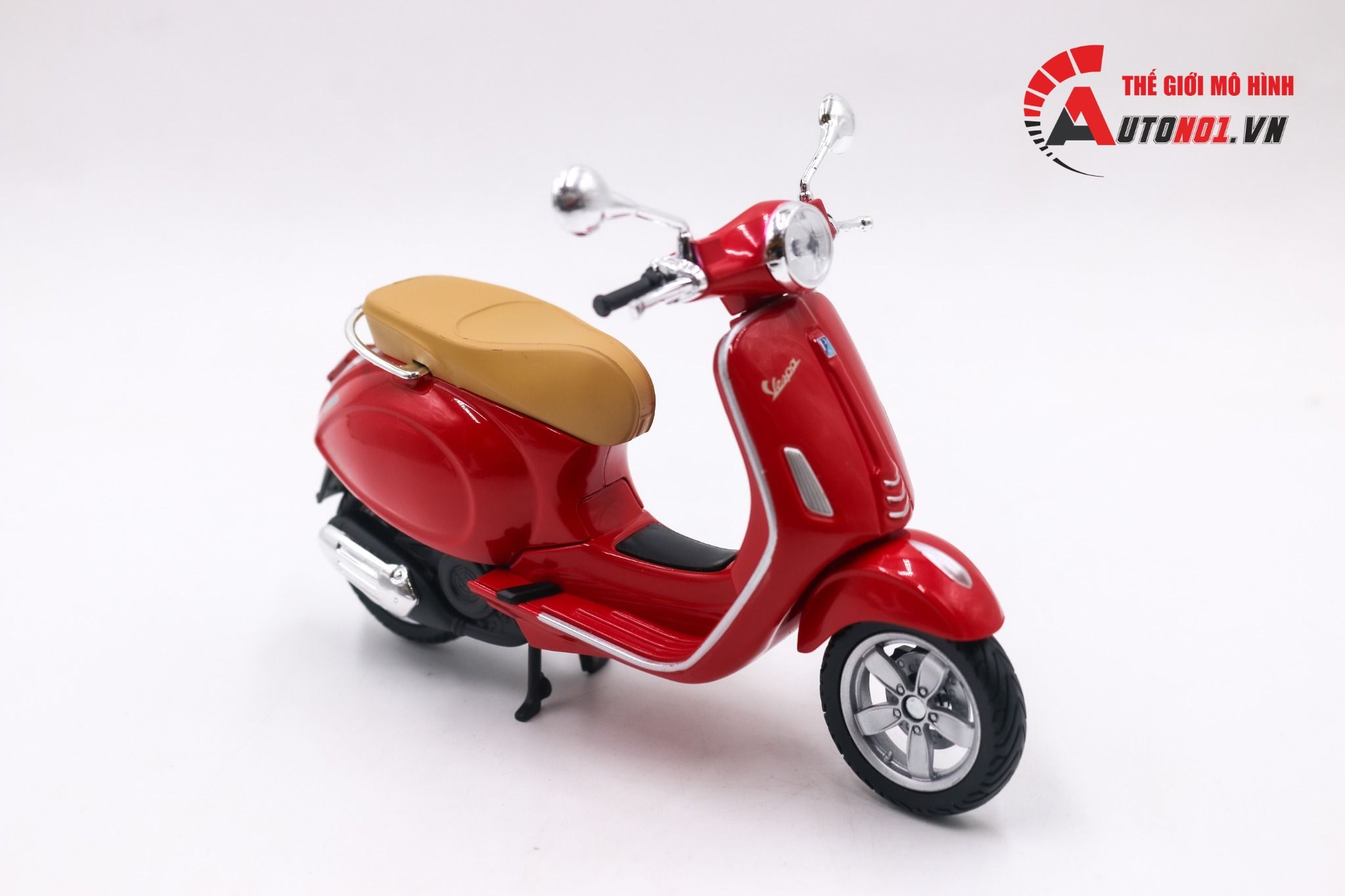 Mô hình xe Vespa primavera 150 1:12 Maisto 7447