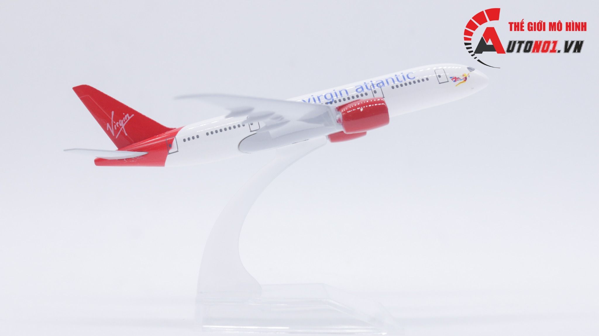  Mô hình máy bay Anh Quốc Atlantic Virgin Boeing B787 16cm MB16174 