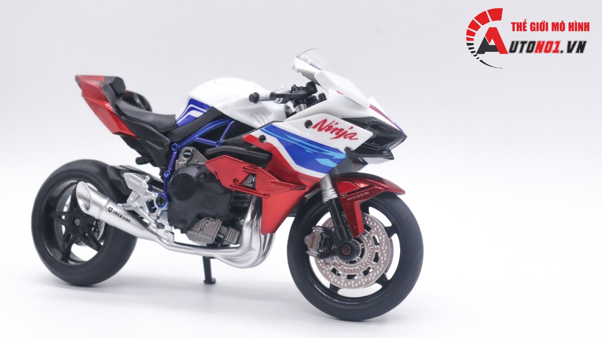  Mô hình xe Kawasaki Ninja H2R 1:12 MSZ 8072 