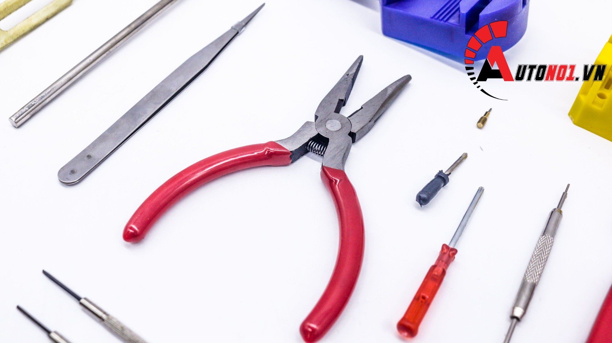 Bộ dụng cụ độ sửa chữa kềm vít tách part mô hình 16 món PK420