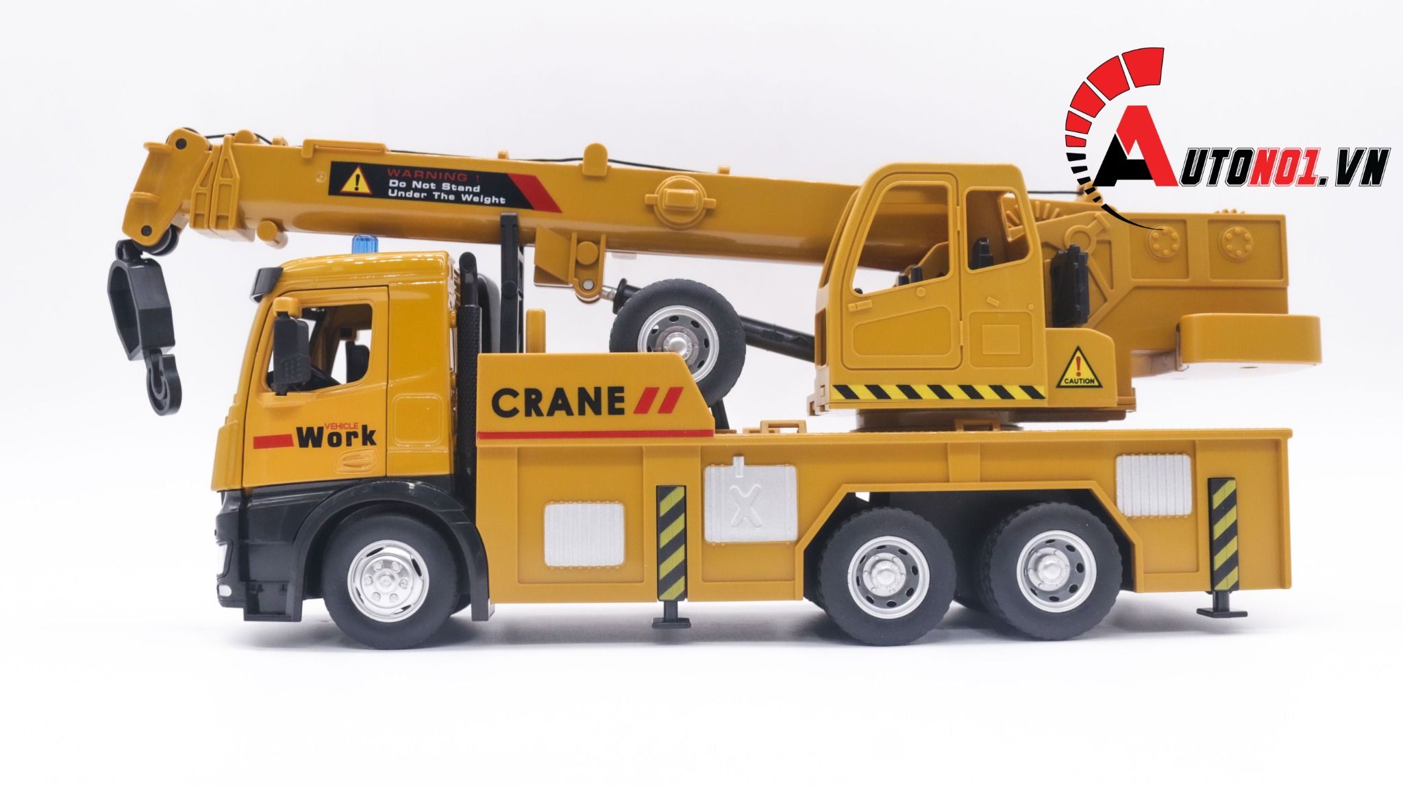 Mô hình xe công trình cần cẩu Jiadu hợp kim tỉ lệ 1:24 Lifting Crane Metal DieCast OT260