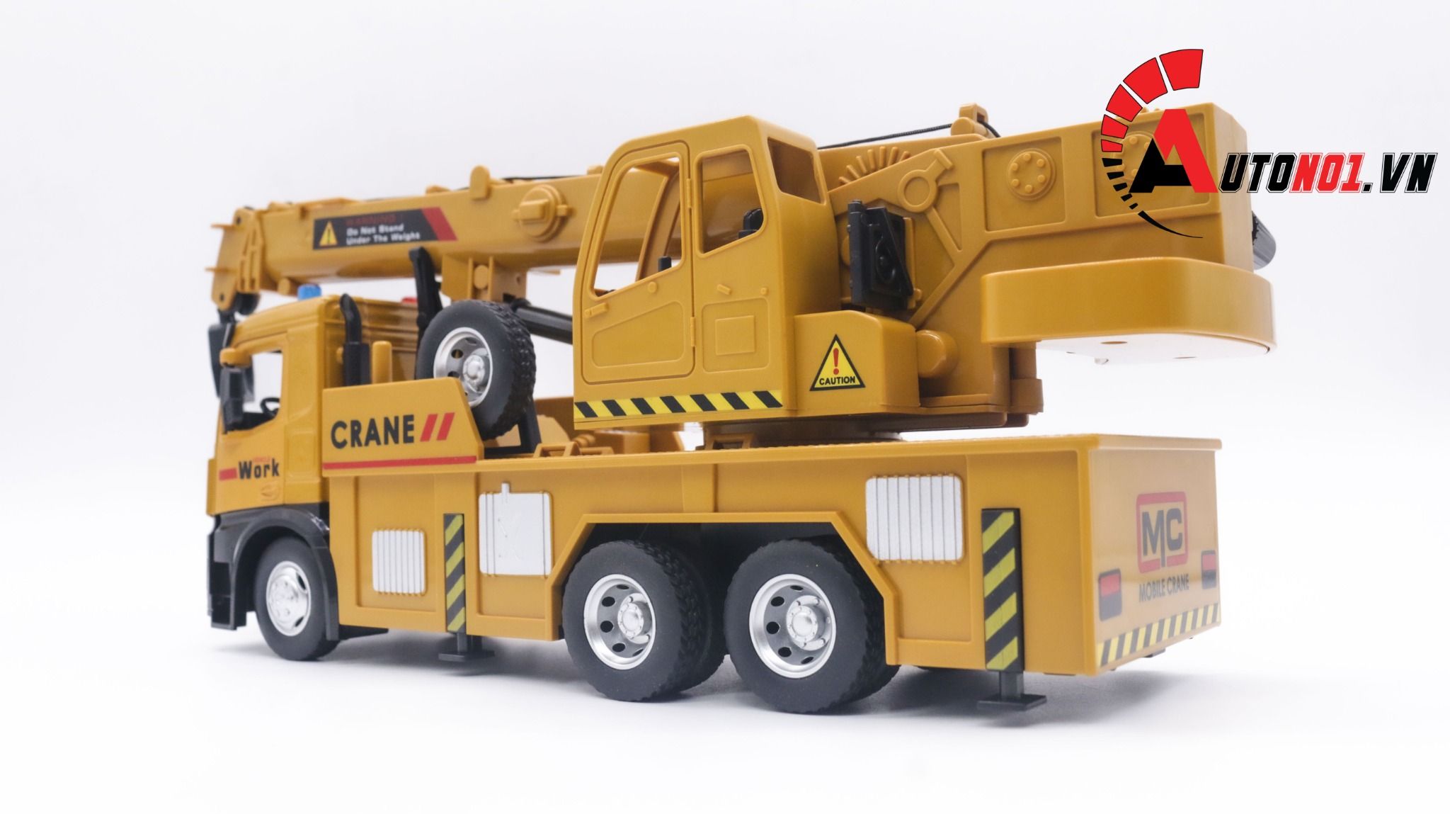 Mô hình xe công trình cần cẩu Jiadu hợp kim tỉ lệ 1:24 Lifting Crane Metal DieCast OT260