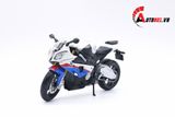  Mô hình xe Bmw s1000rr white blue 1:12 Maisto 1111 