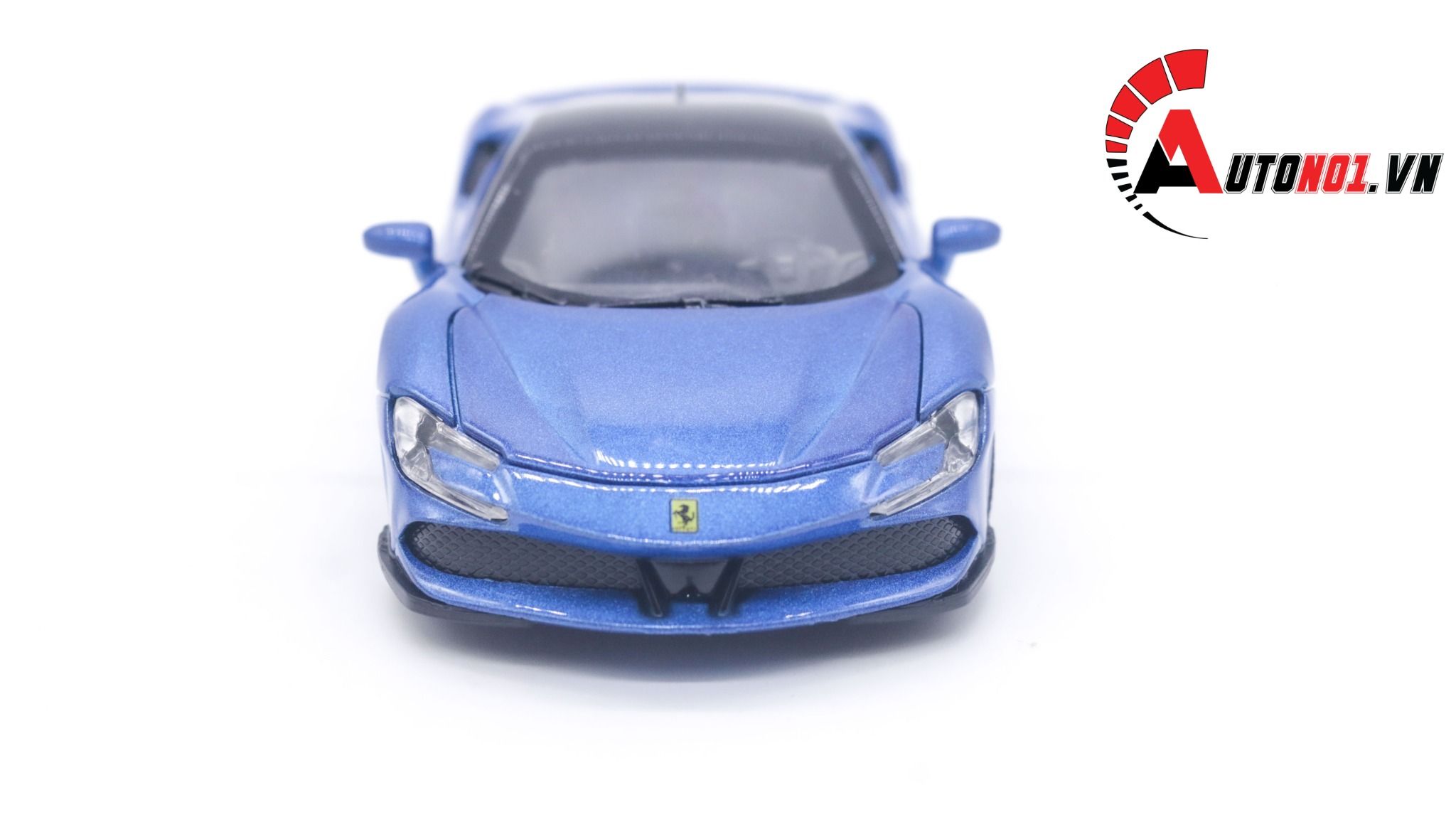 Mô hình xe Ferrari Sf90 Stradale full open, có đèn và âm thanh 1:32 Alloy Model OT265