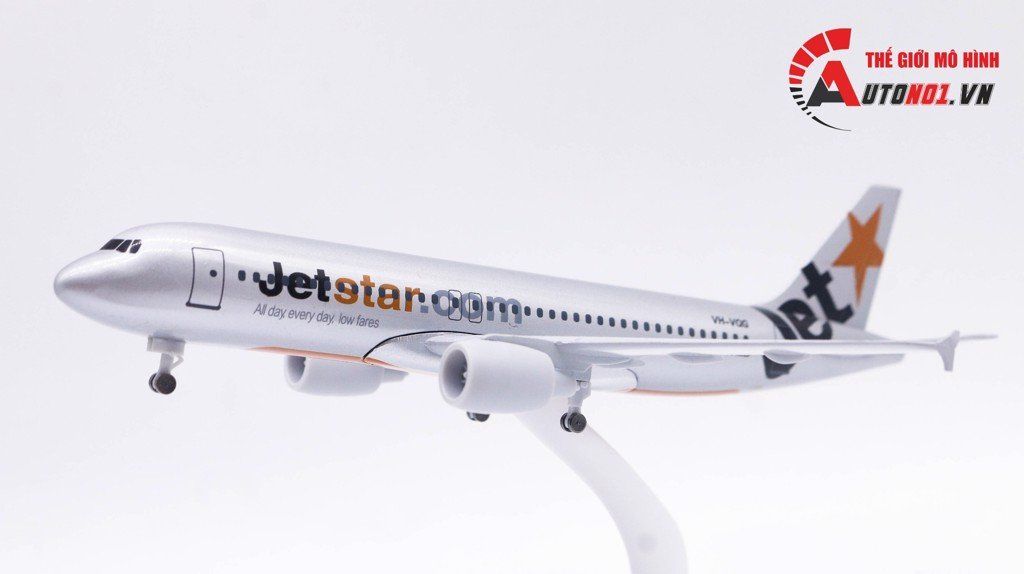  Mô hình máy bay Jetstar Pacific Airbus A320 20cm MB20026 