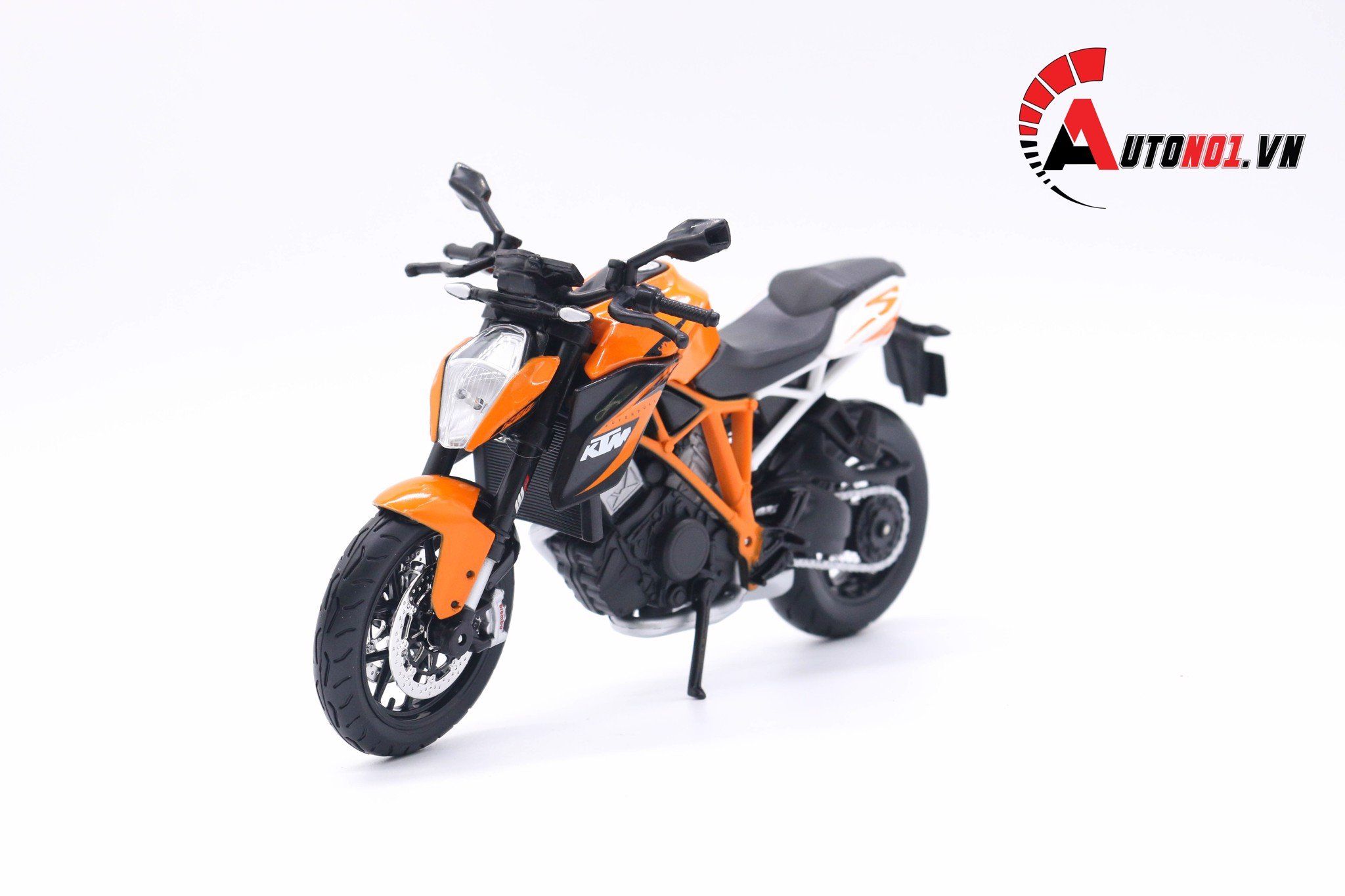  Mô hình xe Ktm 1290 Super Duke R orange 1:12 Maisto 6767 