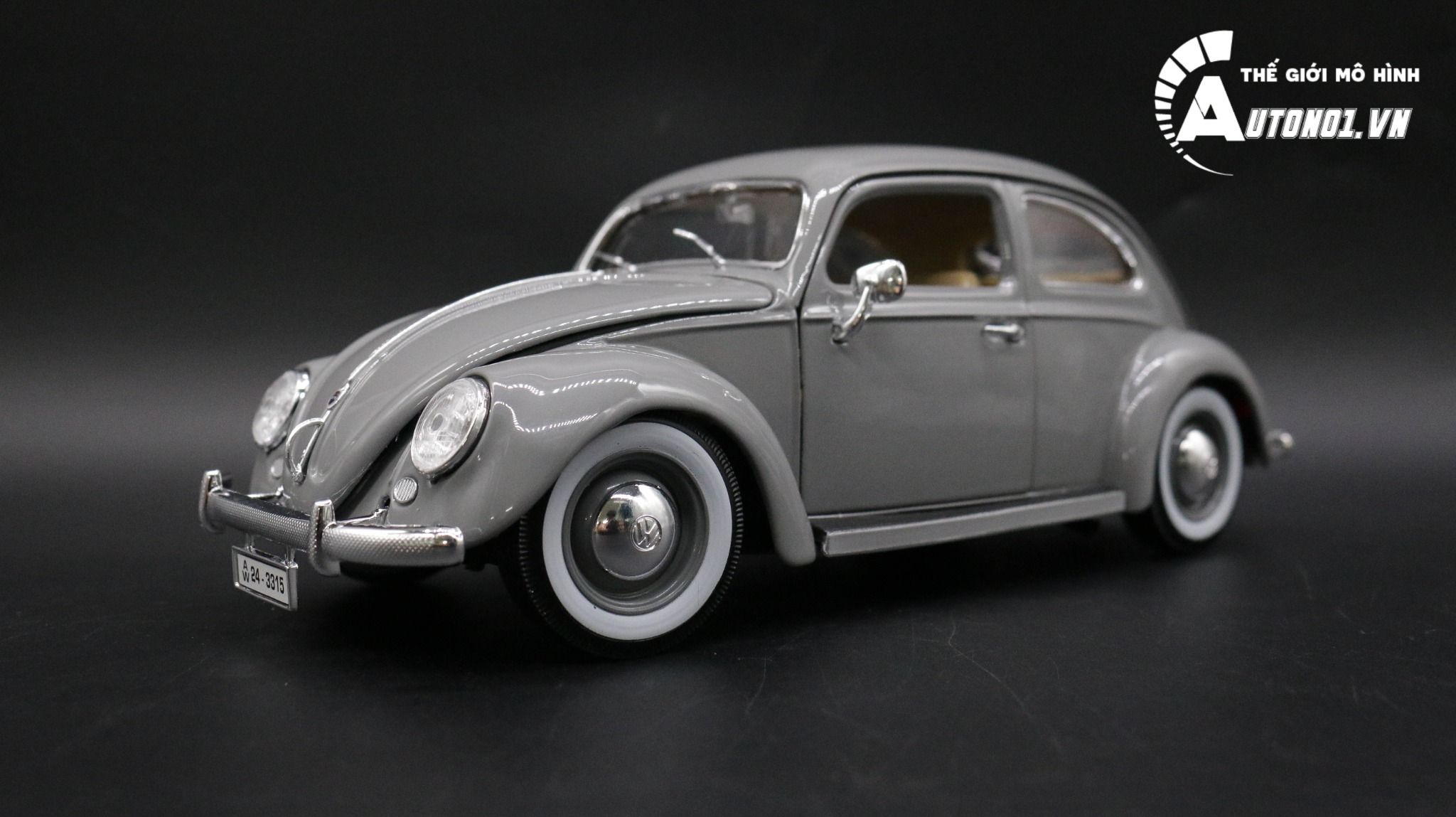  Mô hình xe Volkswagen 1955 Kafer Beetle 1:18 Bburago OT058 