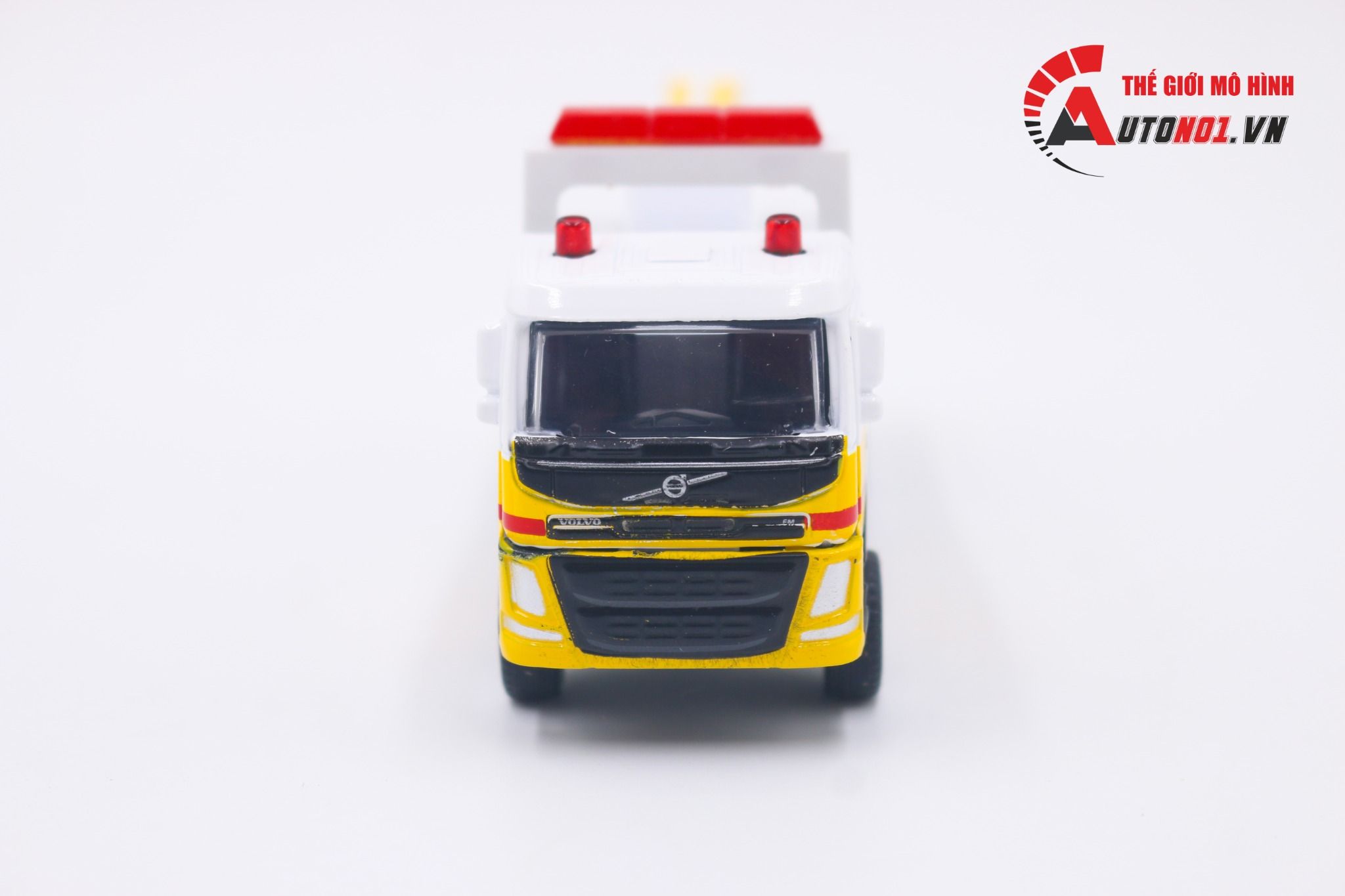 Mô hình xe cẩu cứu hộ Shell Volvo tỉ lệ 1:72 CCA 8188