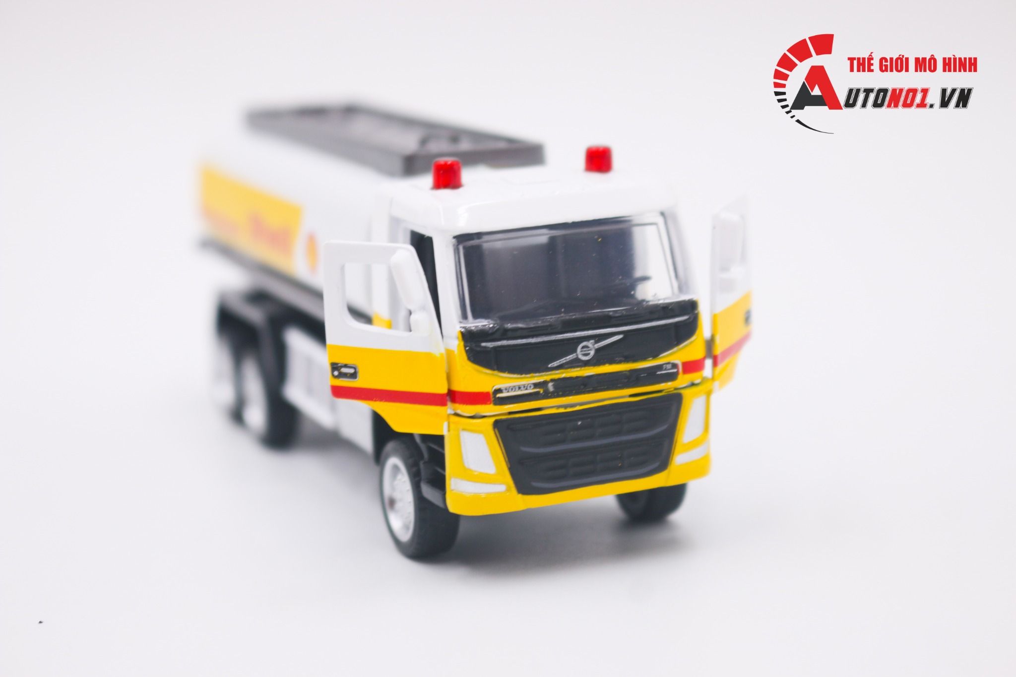  Mô hình xe tải chở dầu Shell Volvo tỉ lệ 1:72 CCA 8191 