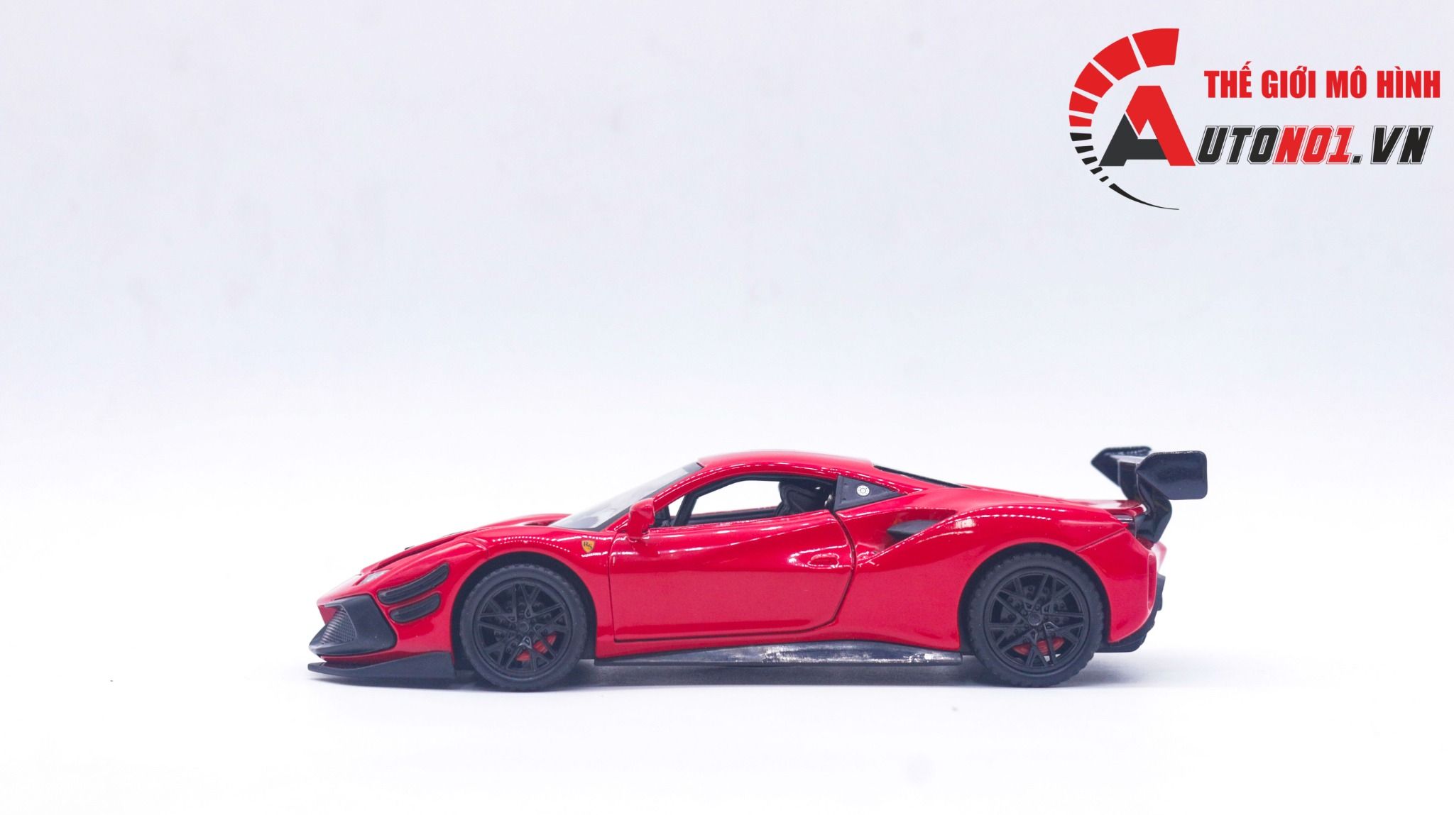 Mô hình xe Ferrari 488 Challenge EVO 2020 tỉ lệ 1:32 Jiaye model VB32743 OT32039