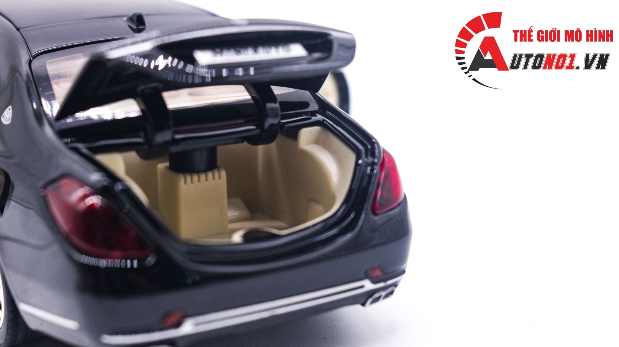 Mô hình xe Mercedes Maybach S600 Pullman tỉ lệ 1:32 Miniauto 3221A 3221B OT279