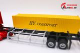  Mô hình xe tải container 1:50 huayi alloy 7648 