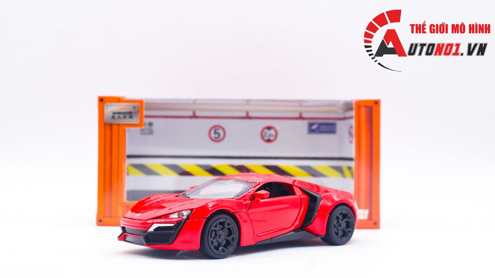  Mô hình xe Lykan Hypersport Fast And Furious F&F tỉ lệ 1:32 Miniauto 32013 OT277 