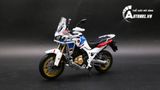  Mô hình xe Honda africa twin adventure white 1:18 Bburago MT080 