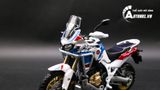  Mô hình xe Honda africa twin adventure white 1:18 Bburago MT080 