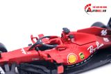  Mô hình xe đua F1 Ferrari Sf21 C.Leclerc #16 1:43 Bburago 8201 