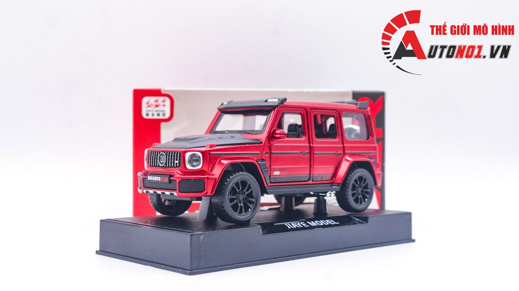 Mô hình xe Mercedes-benz Brabus G700 tỉ lệ 1:32 JIiaye model VB32523 OT602
