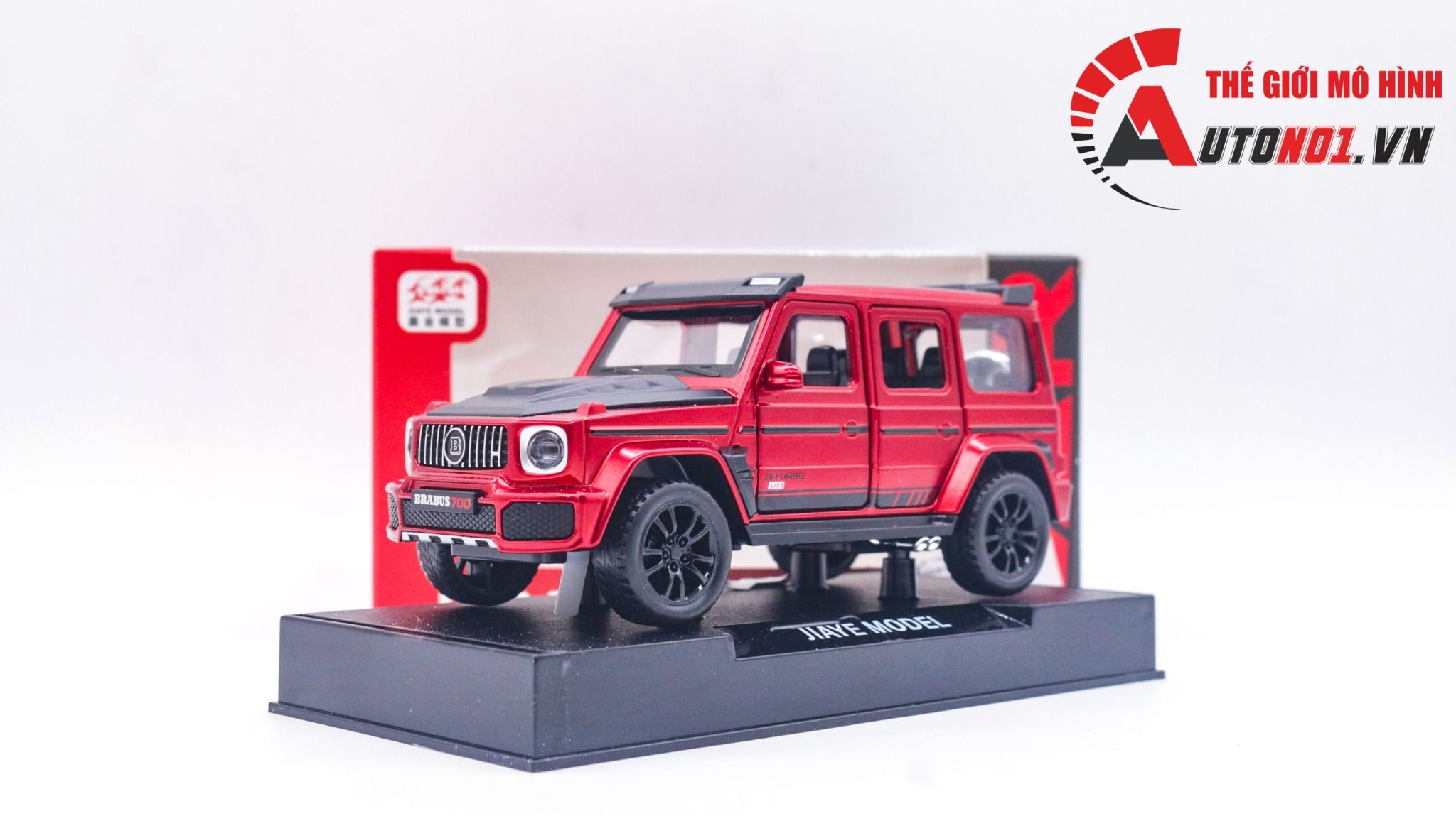  Mô hình xe Mercedes-benz Brabus G700 tỉ lệ 1:32 JIiaye model VB32523 3680 