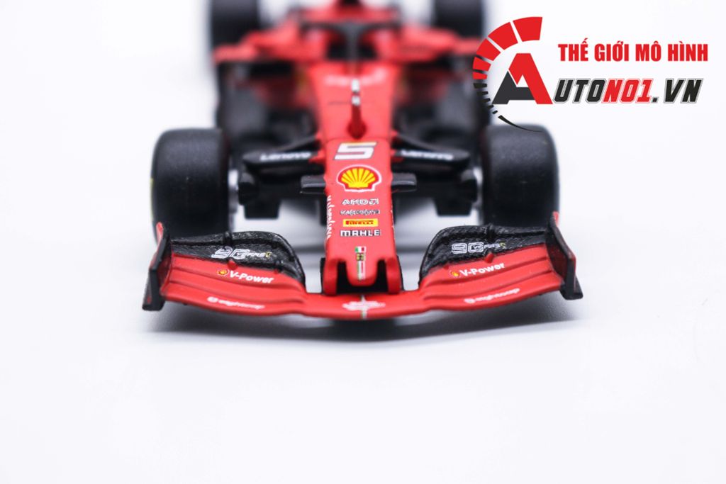 MÔ HÌNH 2 XE F1 FERRARI SF90 #5 AND SF90 #16 2019 1:43 BBURAGO 7540