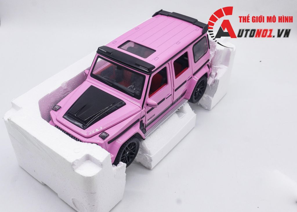 MÔ HÌNH XE MERCEDES-BRABUS G700 PINK 1:18 WEITUG 7829B