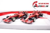  Mô hình xe đua F1 2 xe Ferrari Sf90 #5 And Sf90 #16 2019 1:43 Bburago 7540 