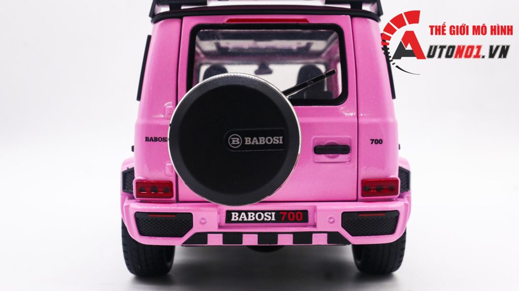 MÔ HÌNH XE MERCEDES-BRABUS G700 PINK 1:18 WEITUG 7829B