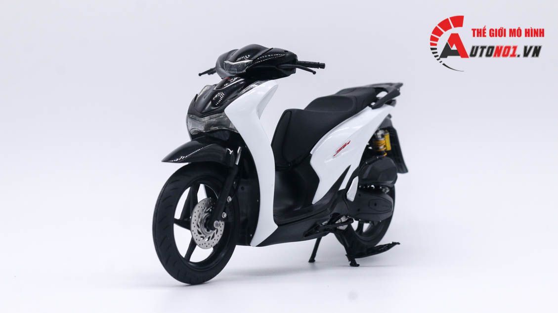 Mô hình xe Honda SH 2020 màu trắng tỉ lệ 1:12 Autono1 D250C