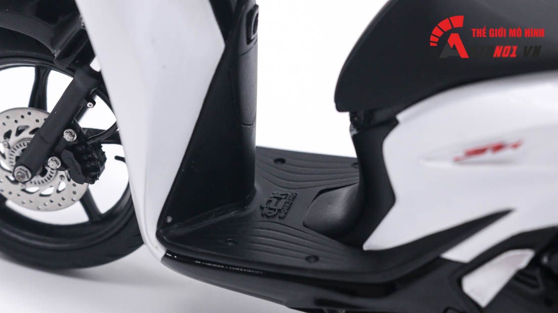 Mô hình xe Honda SH 2020 màu trắng tỉ lệ 1:12 Autono1 D250C