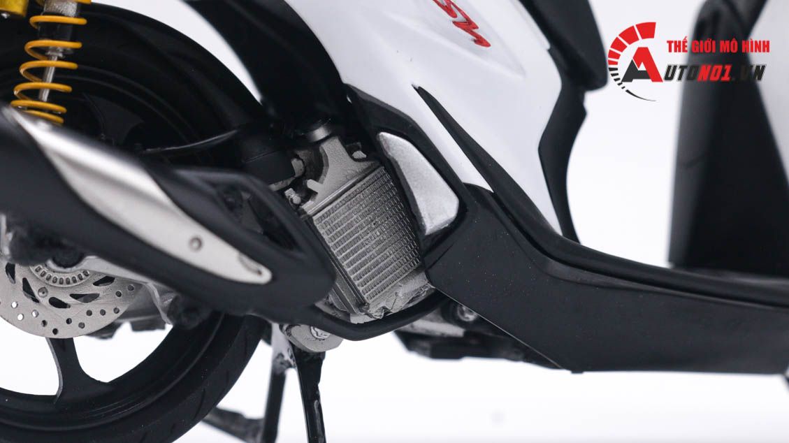 Mô hình xe Honda SH 2020 màu trắng tỉ lệ 1:12 Autono1 D250C