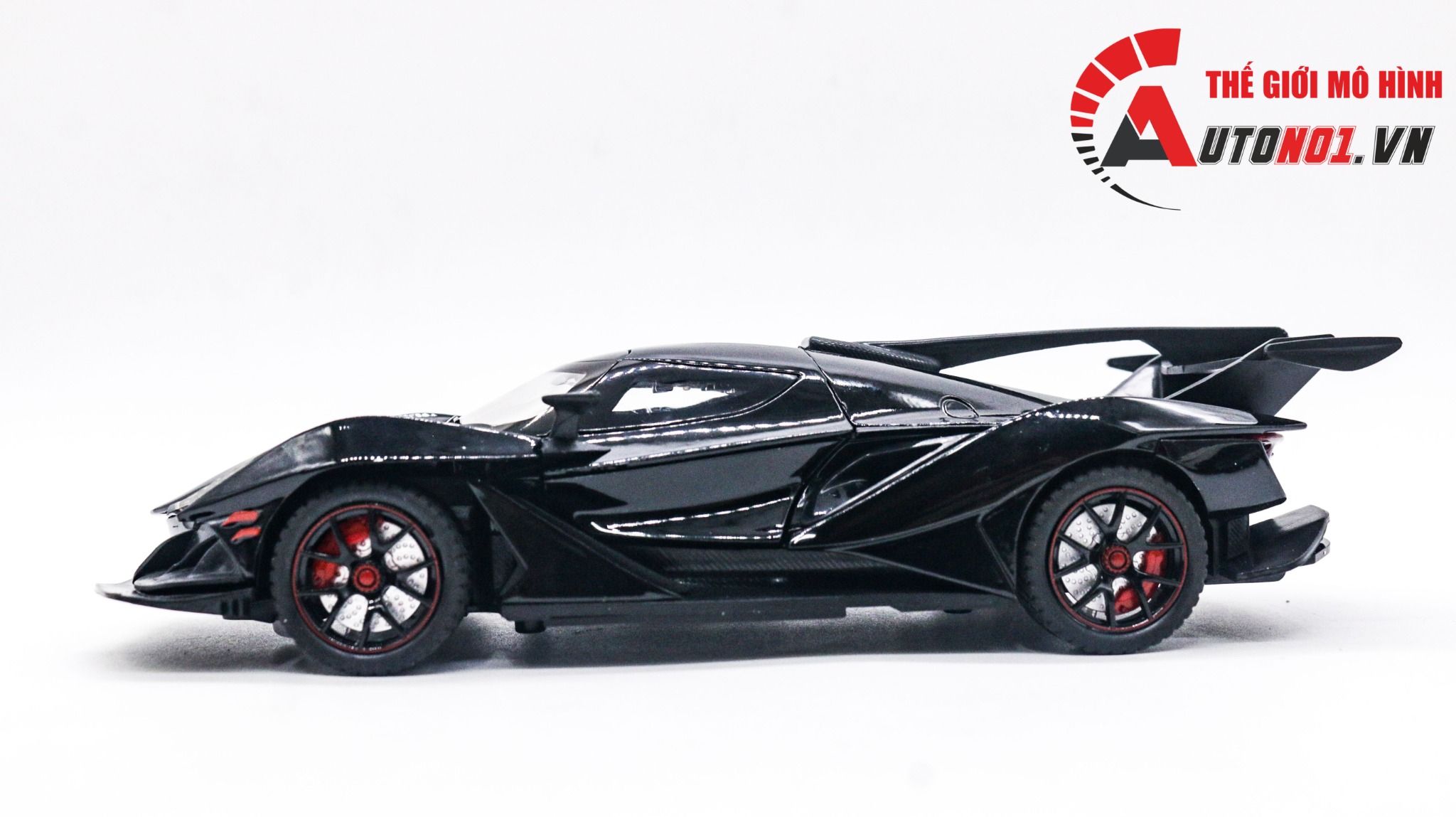 Mô hình xe Apollo IE tỉ lệ 1:24 full open, đánh lái được, có đèn và âm thanh Chezhi OT268