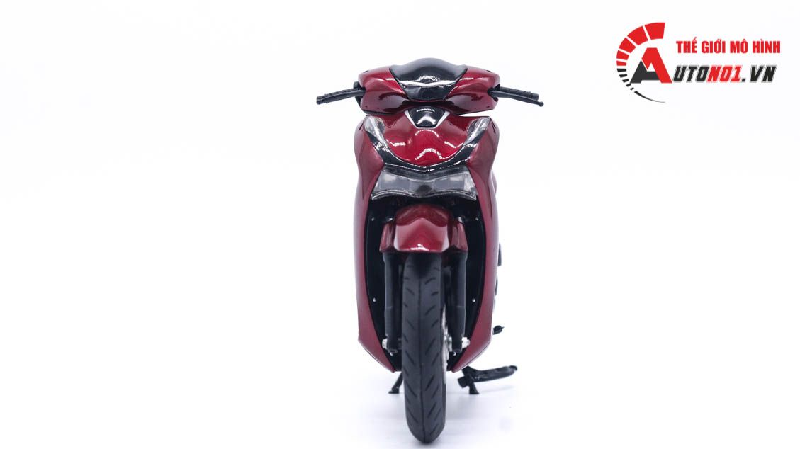 Mô hình xe Honda SH 2020 màu đỏ mậm tỉ lệ 1:12 Autono1 D250G