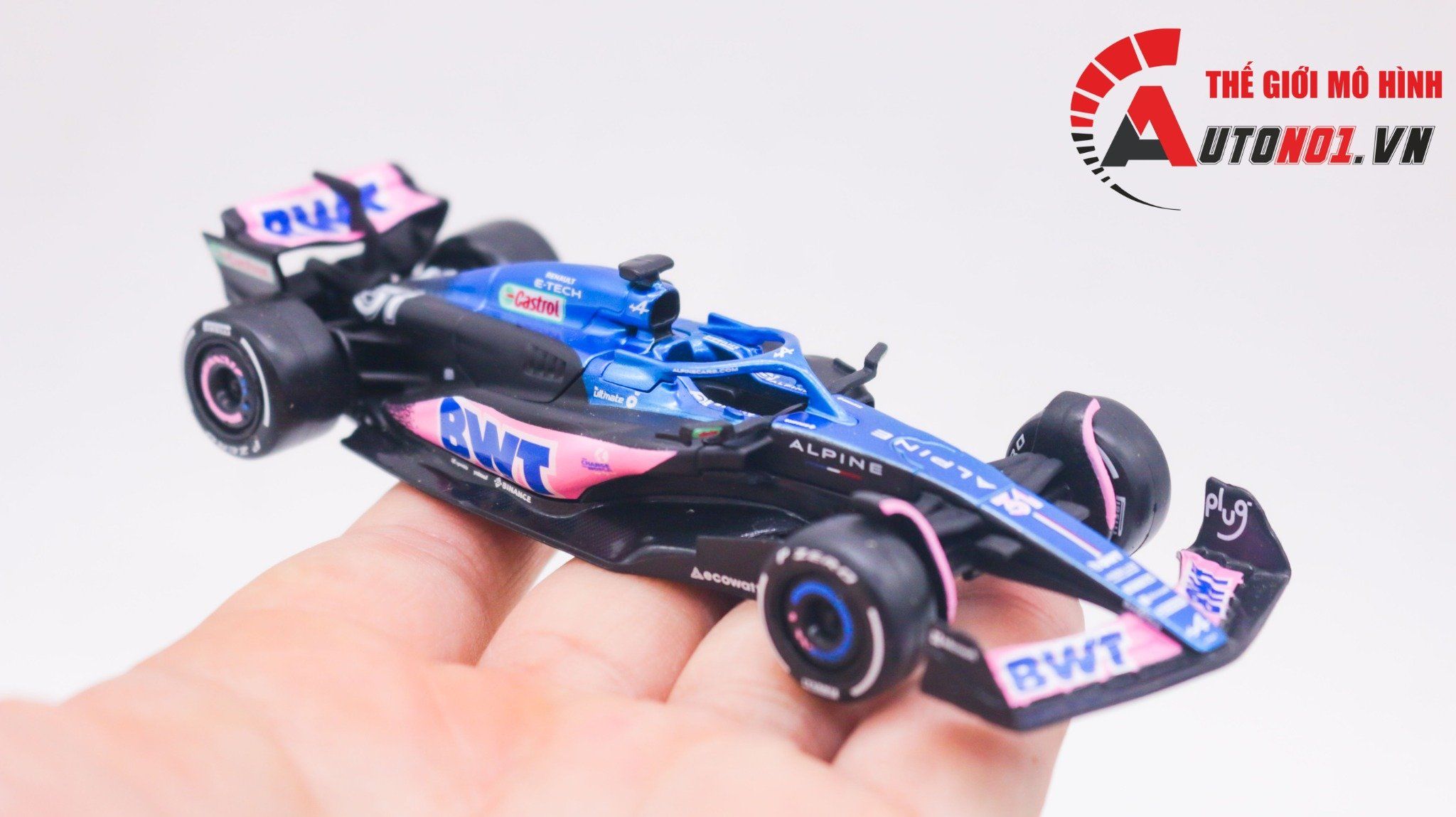 Mô hình xe đua BWT F1 2023 Alpine Alpine Racing Team #31 - #10 tỉ lệ 1:43 Bburago OT290 18-38172