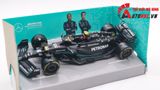  Mô hình xe đua F1 2023 Mercedes-Benz W14 #44 - #63 tỉ lệ 1:43 Bburago OT289 