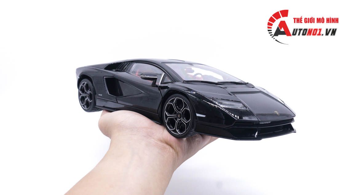 Mô hình xe Lamborghini Countach LPI 800-4 fullopen tỉ lệ 1:18 Maisto 8147