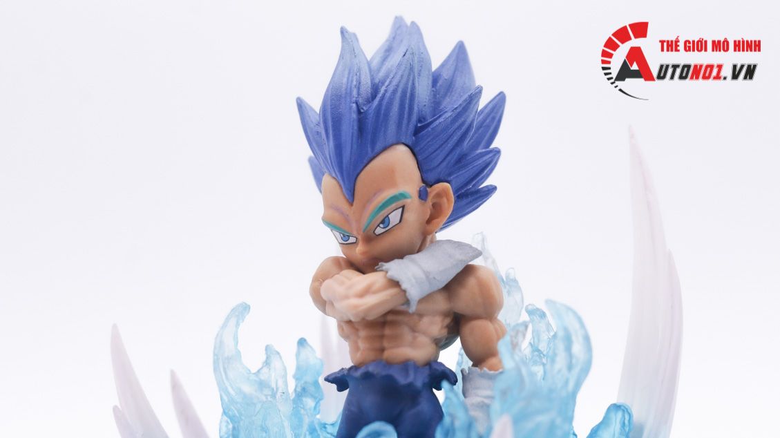 Mô hình nhân vật Dragonball Vegeta super saiyan blue có đèn 11cm FG226