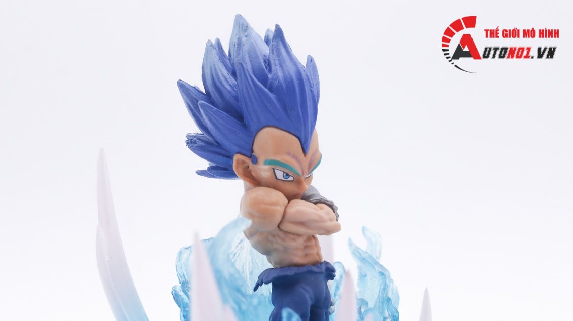 Mô hình nhân vật Dragonball Vegeta super saiyan blue có đèn 11cm FG226