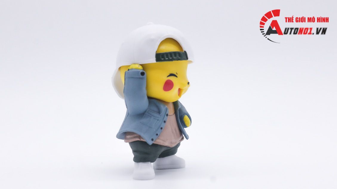  Mô hình nhân vật Pokemon Pikachu hiphop style 8cm FG255 