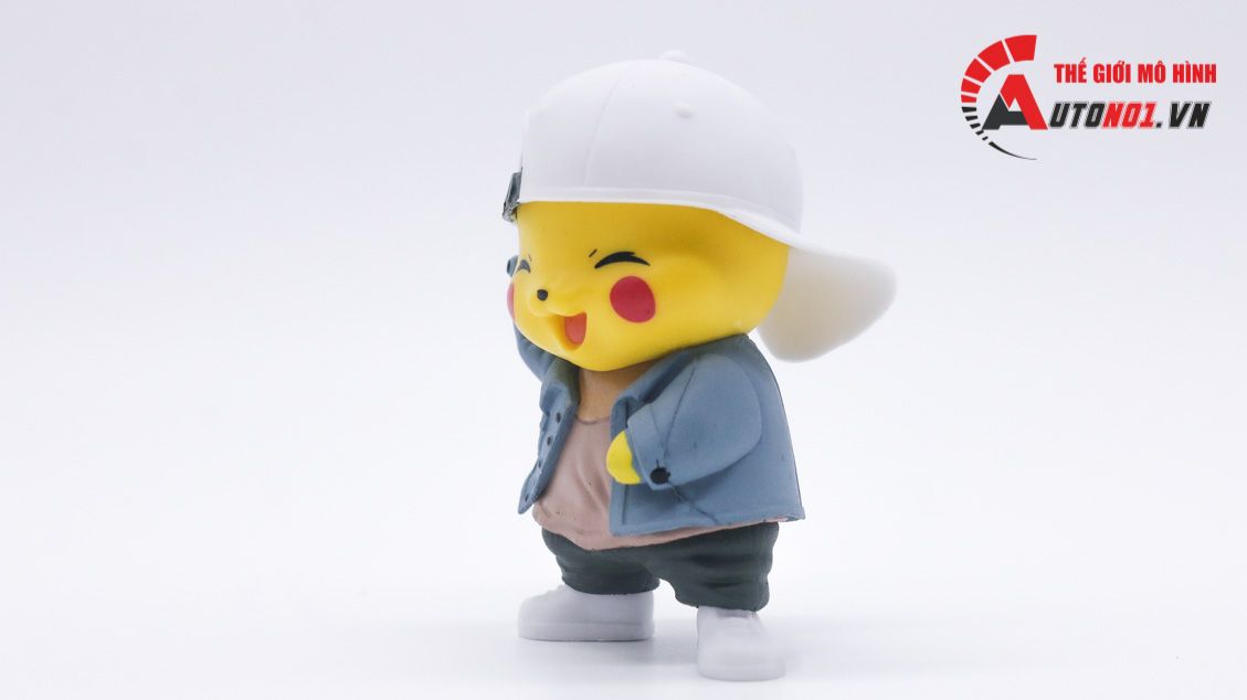  Mô hình nhân vật Pokemon Pikachu hiphop style 8cm FG255 