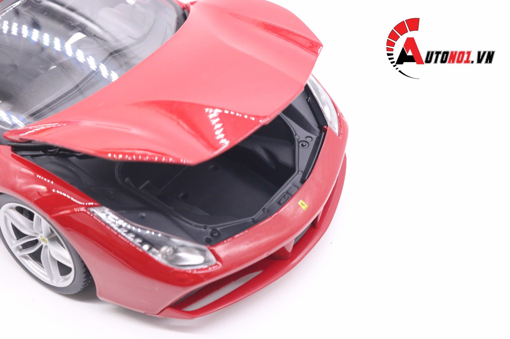  Mô hình Ferrari 488 Gtb Red 1:18 Bburago 1798 