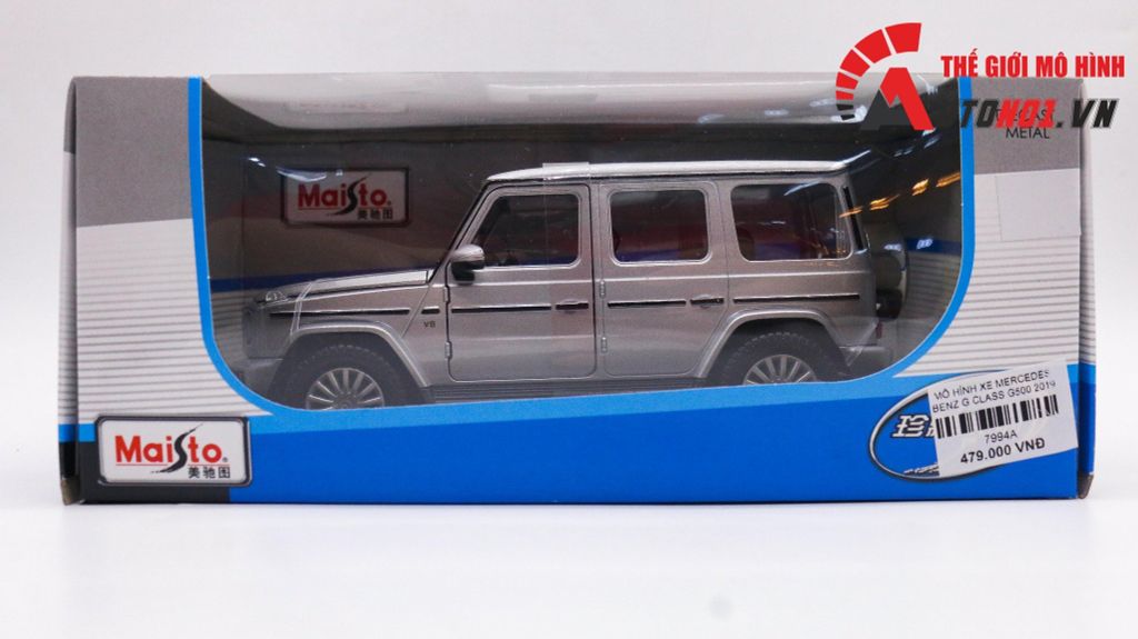 MÔ HÌNH XE MERCEDES BENZ G CLASS G500 2019 1:25 MAISTO 7994